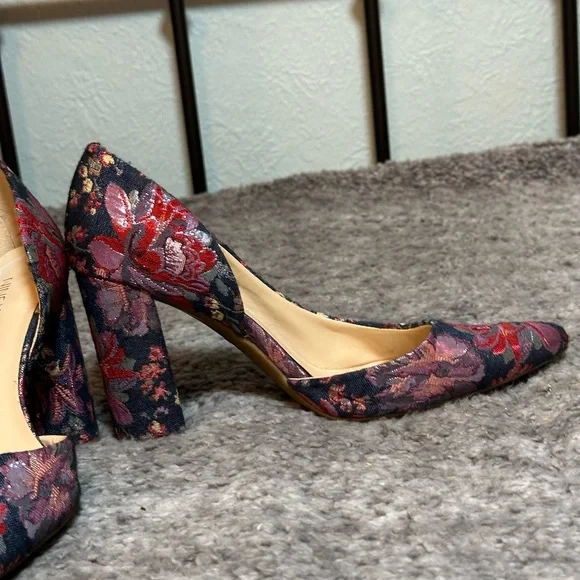 Nine West Women's Anisa9X Blue Multi Fabric 8W US - Picture 9 of 11